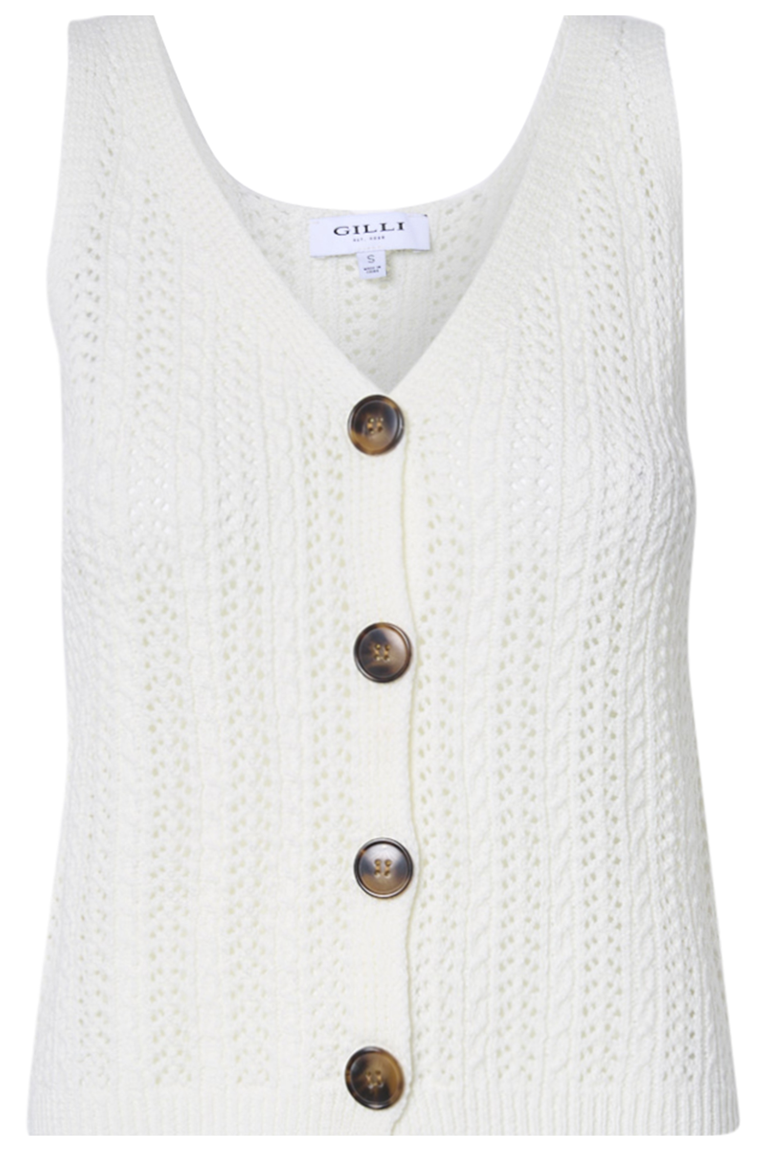 Crochet Button Top