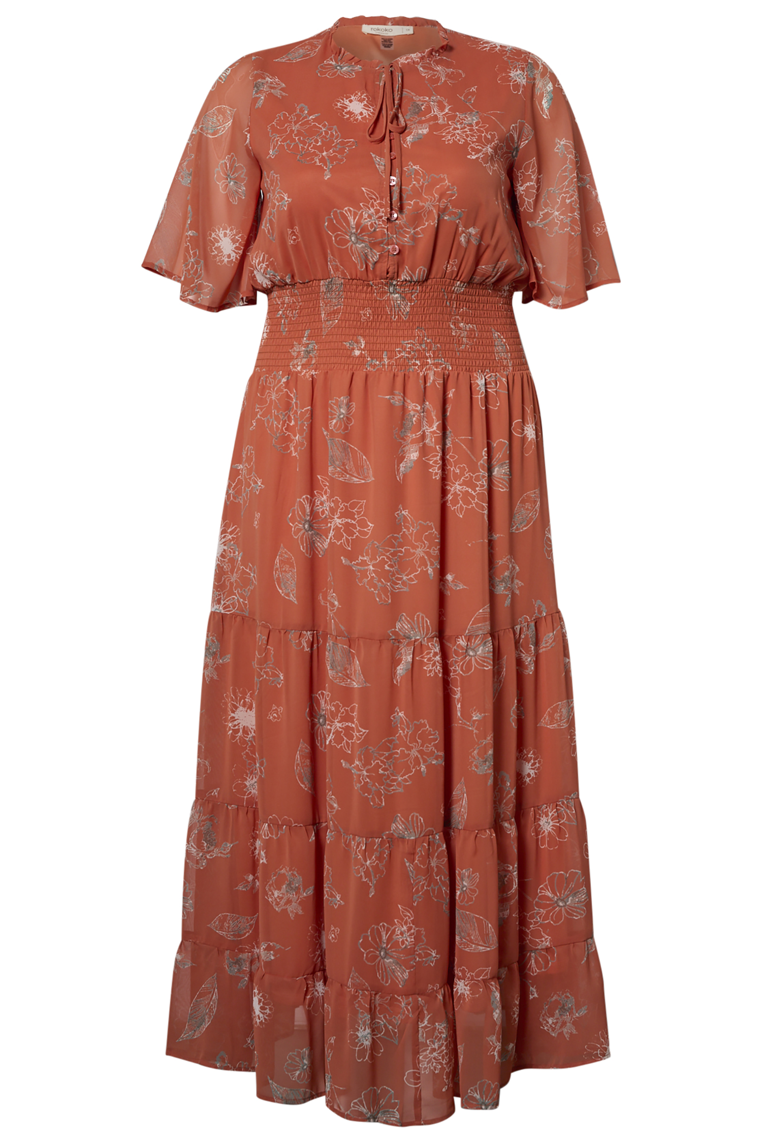 Printed Maxi Dress