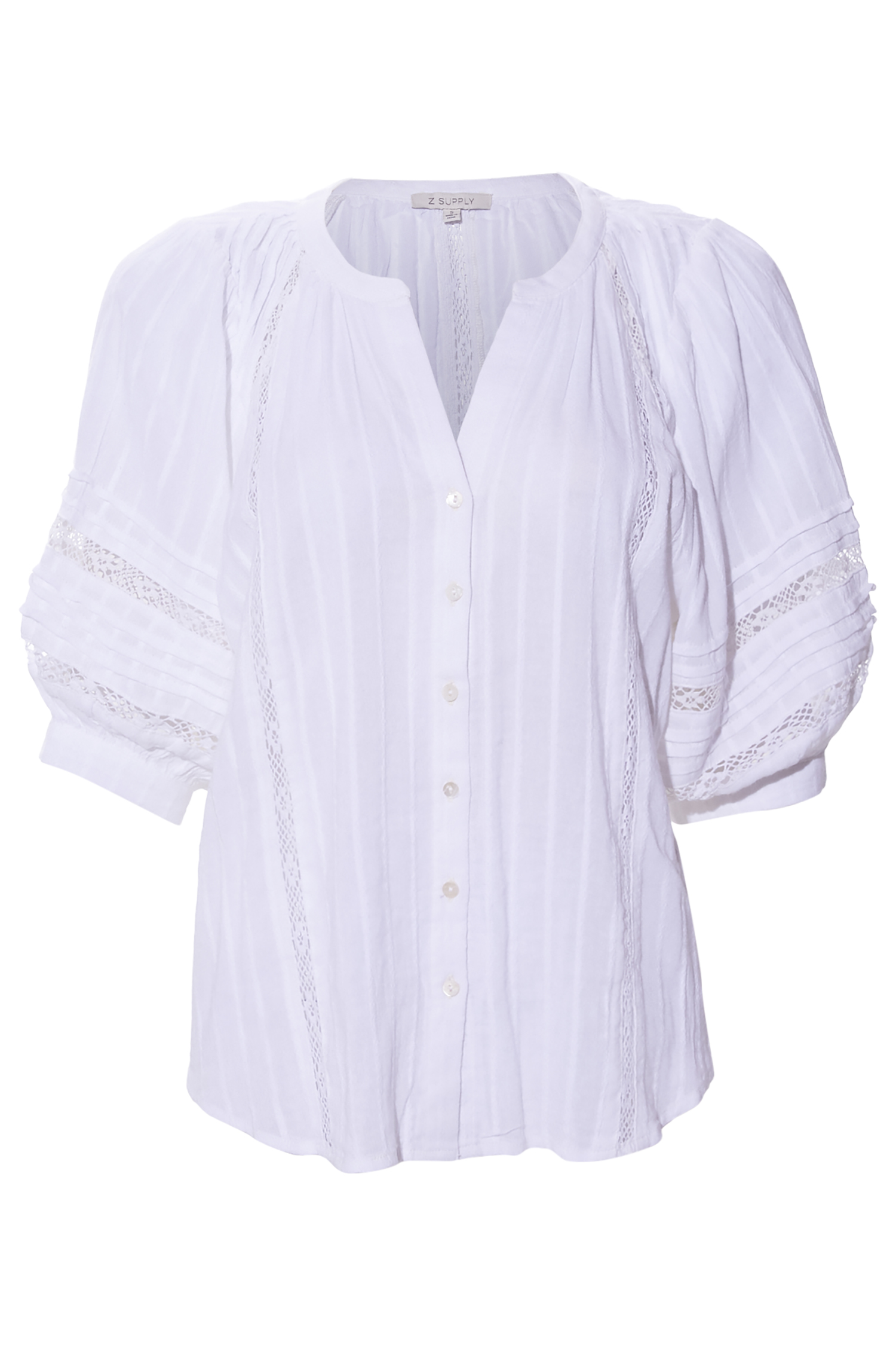Lace Inset Top