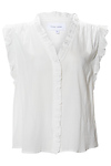 Dear John Ruffle Trim Button Front