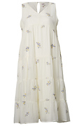 Lavender Printed Maxi Dress