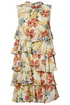 Ruffle Tiered Short Dress