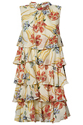 Ruffle Tiered Short Dress