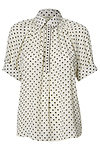 Printed Collared Blouse