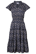 Printed Midi Dress
